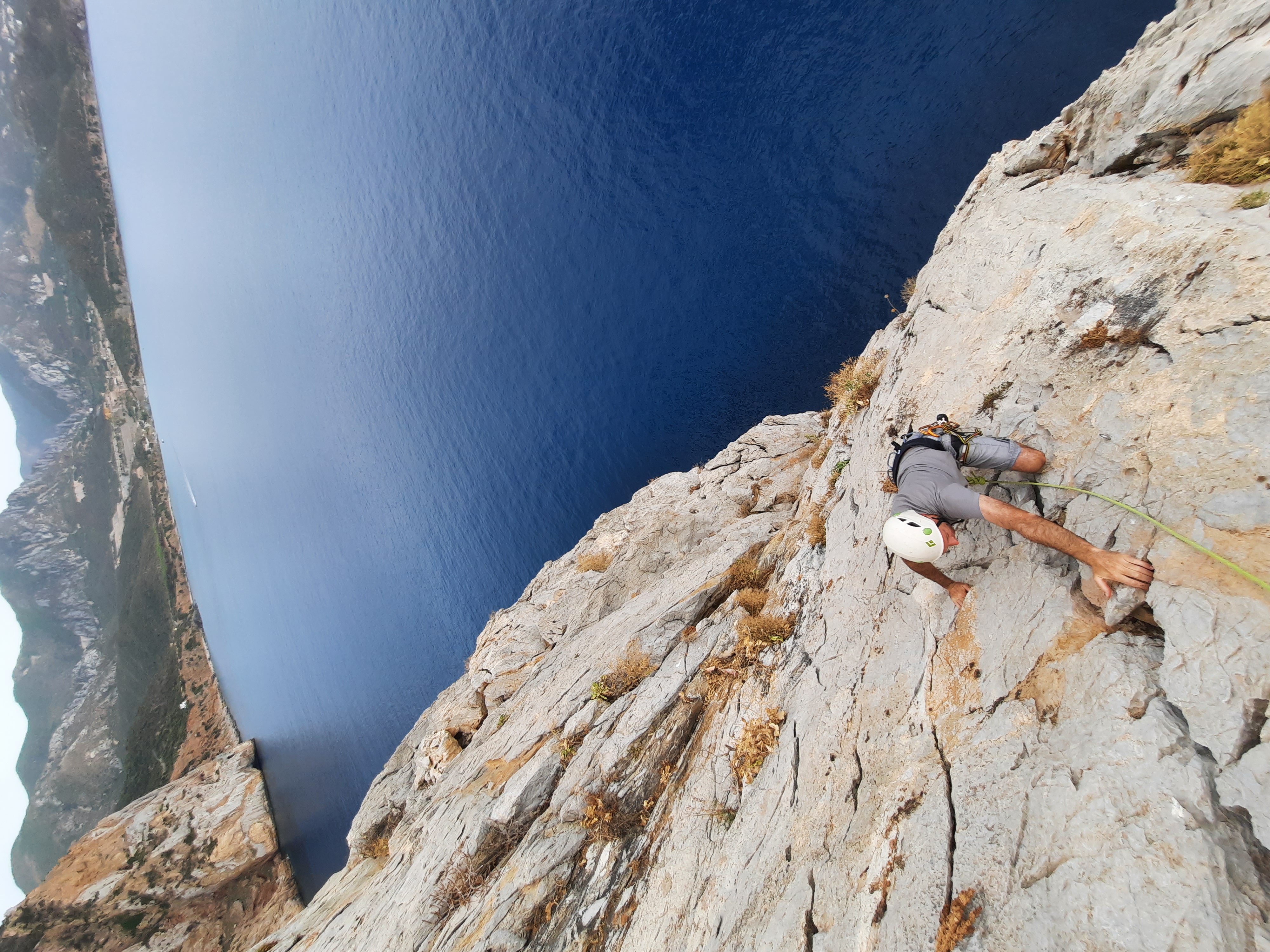 terzo tiro Radio Galena, Multipitch, Sardinia, Pan di Zucchero