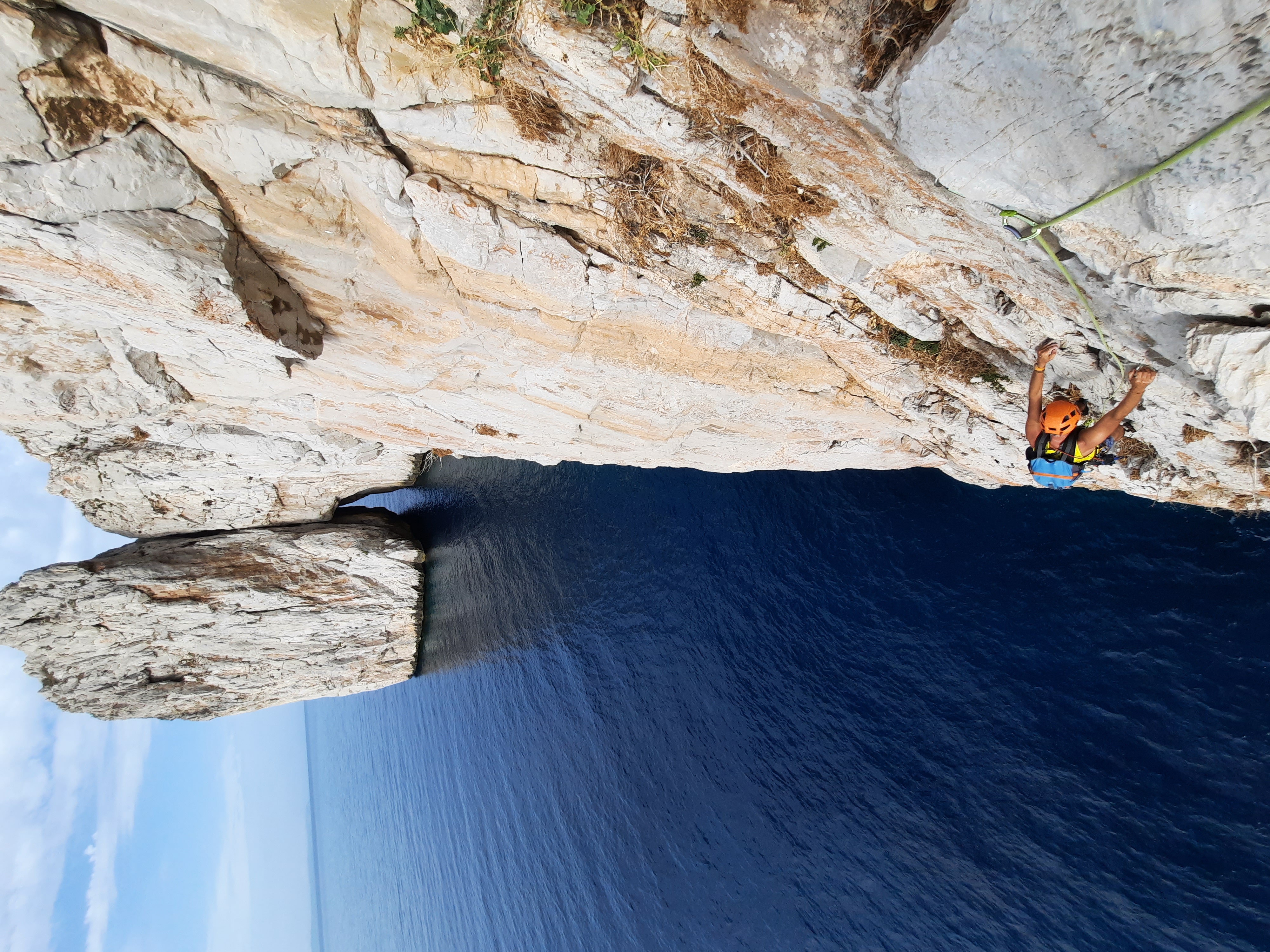 Arrampicata Radio Galena, Pan di Zucchero. Climbing Radio Galena, Sardinia