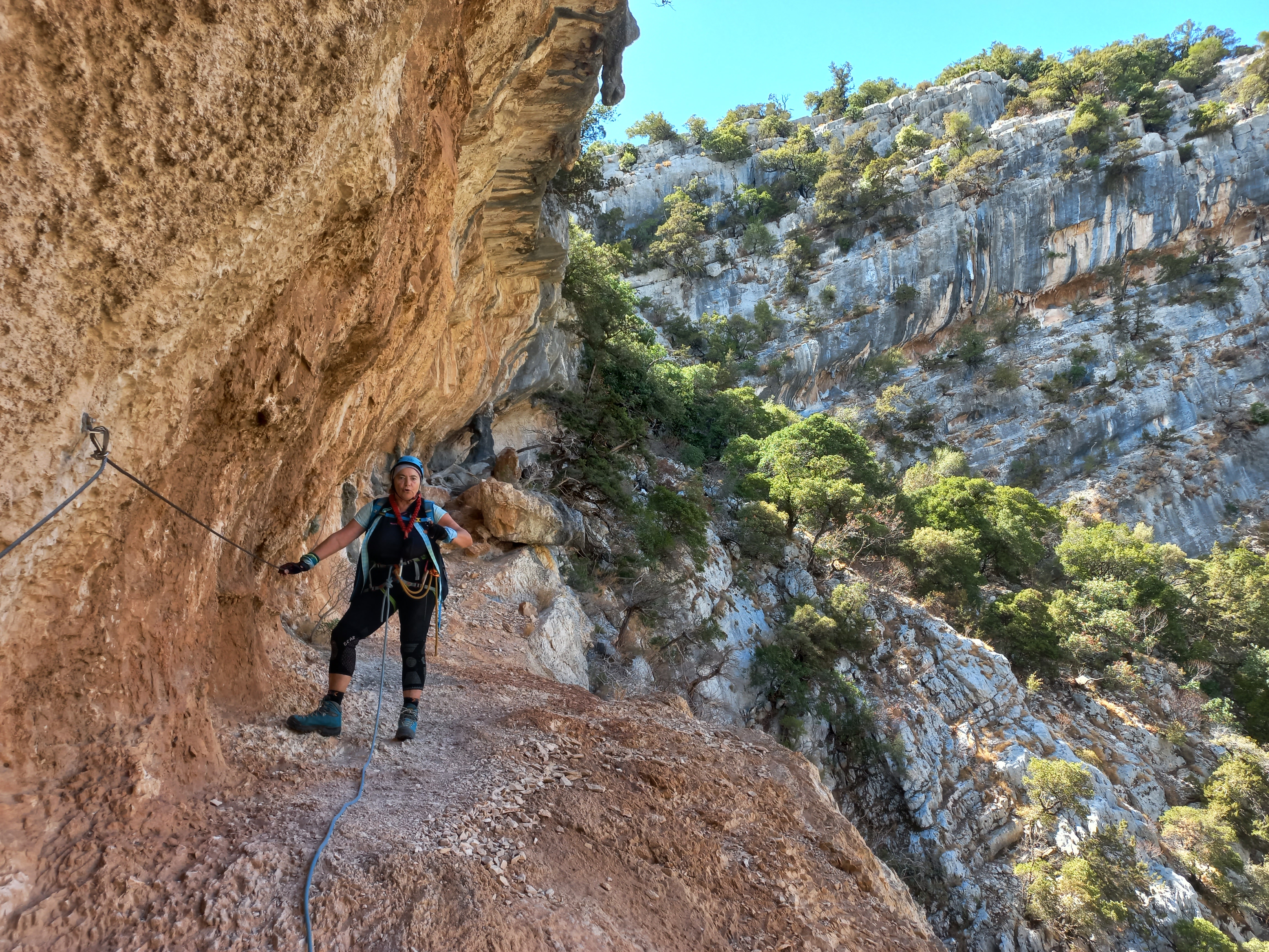 Traverso ferrata Badde Pentumas