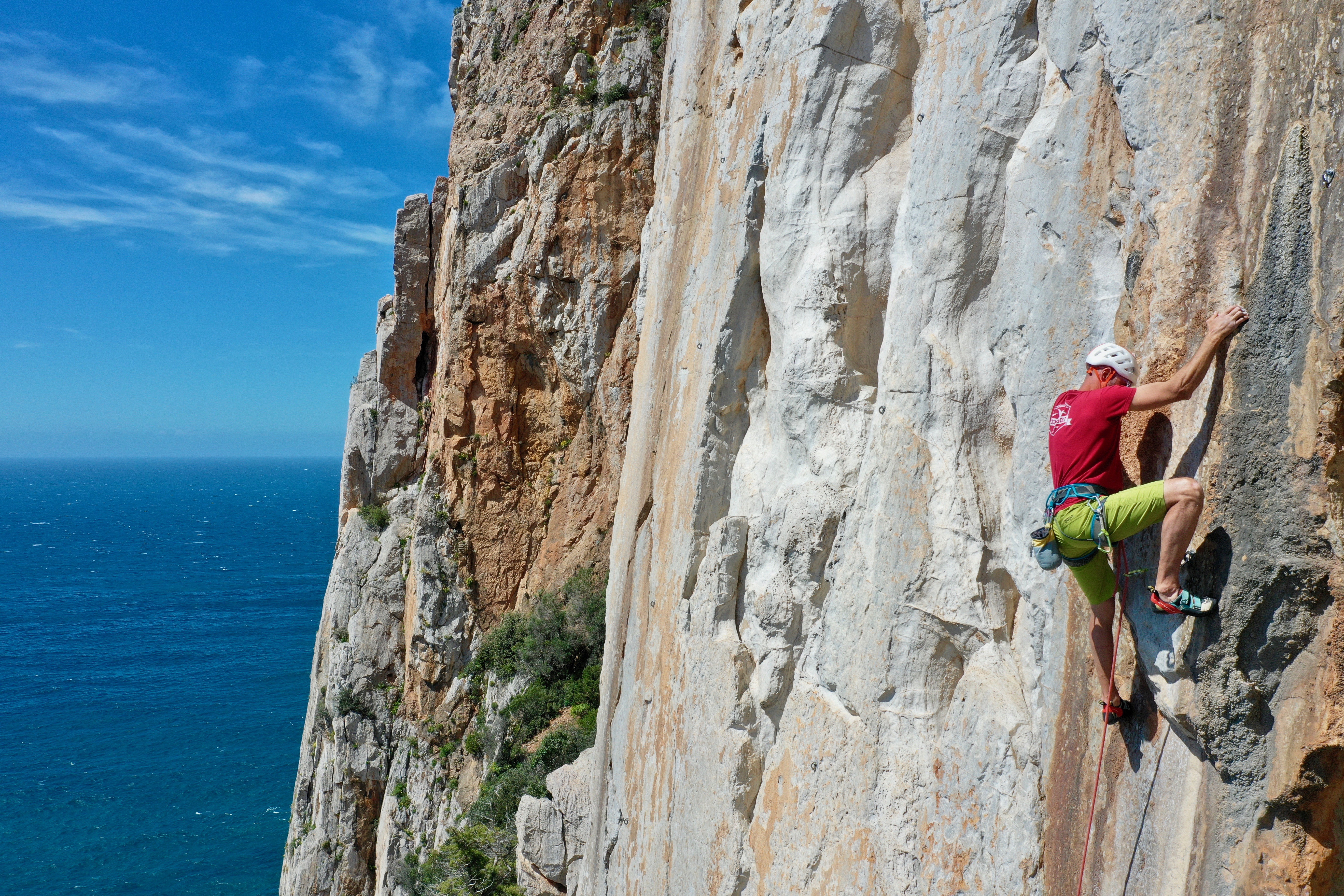 Arrampicata a Masua. Climbing at Masua