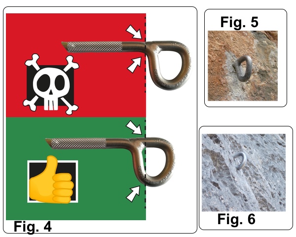 fittone posizionato correttamente