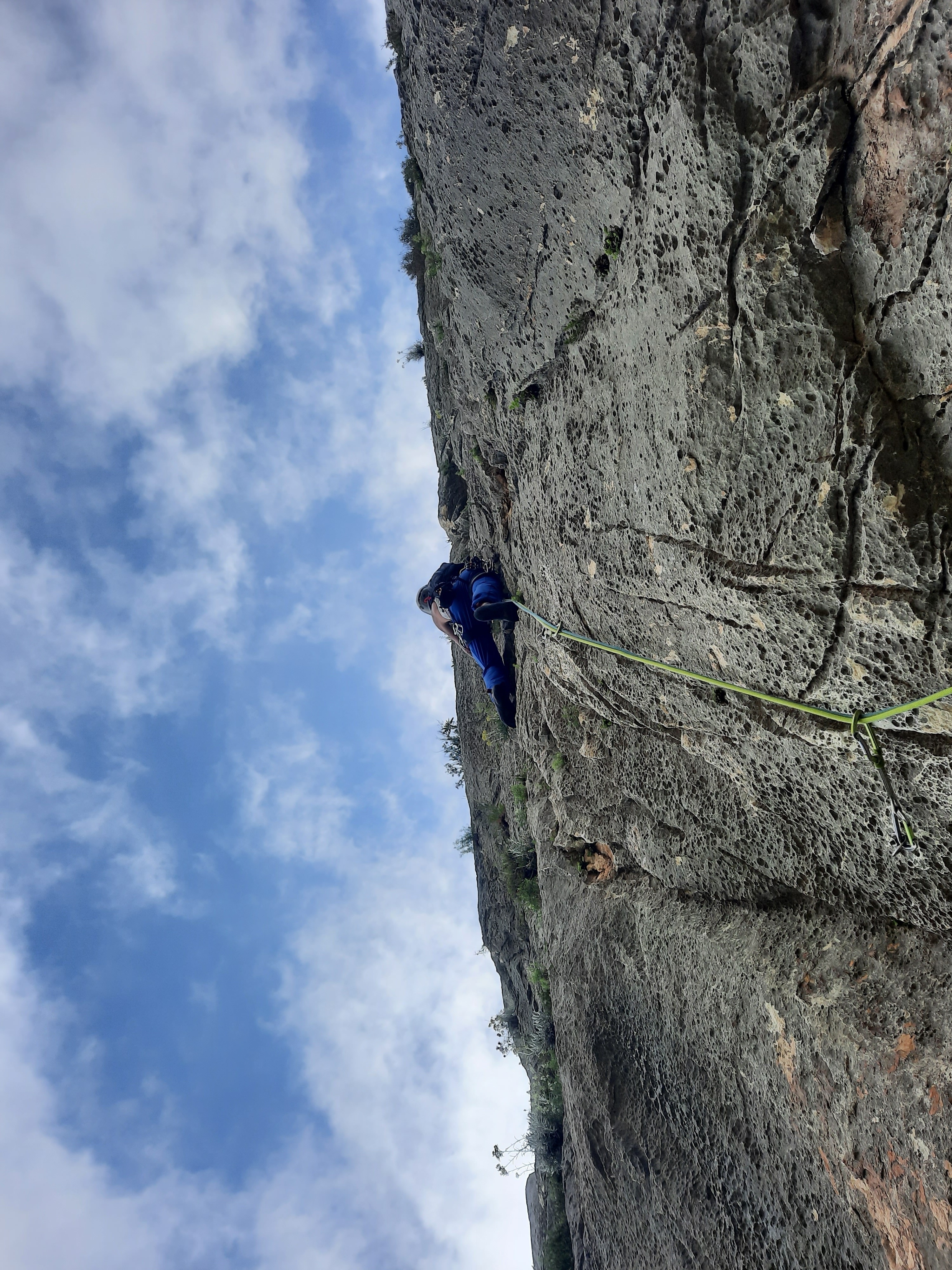 Aguglia Goloritzè, Sardegna, Easy Gymnopedie, guida alpina