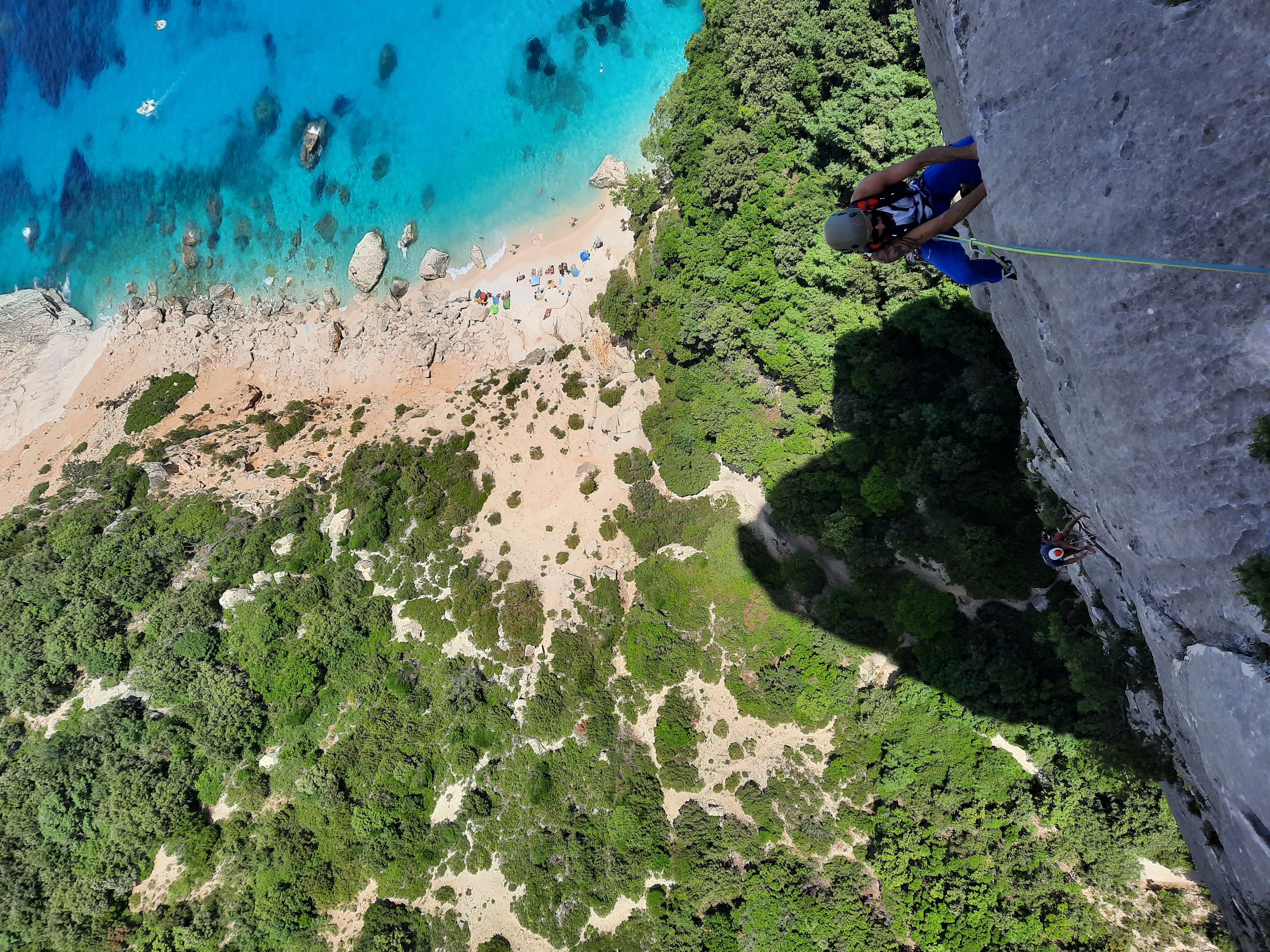 Aguglia Goloritzè, Sardegna, Easy Gymnopedie, arrampicata