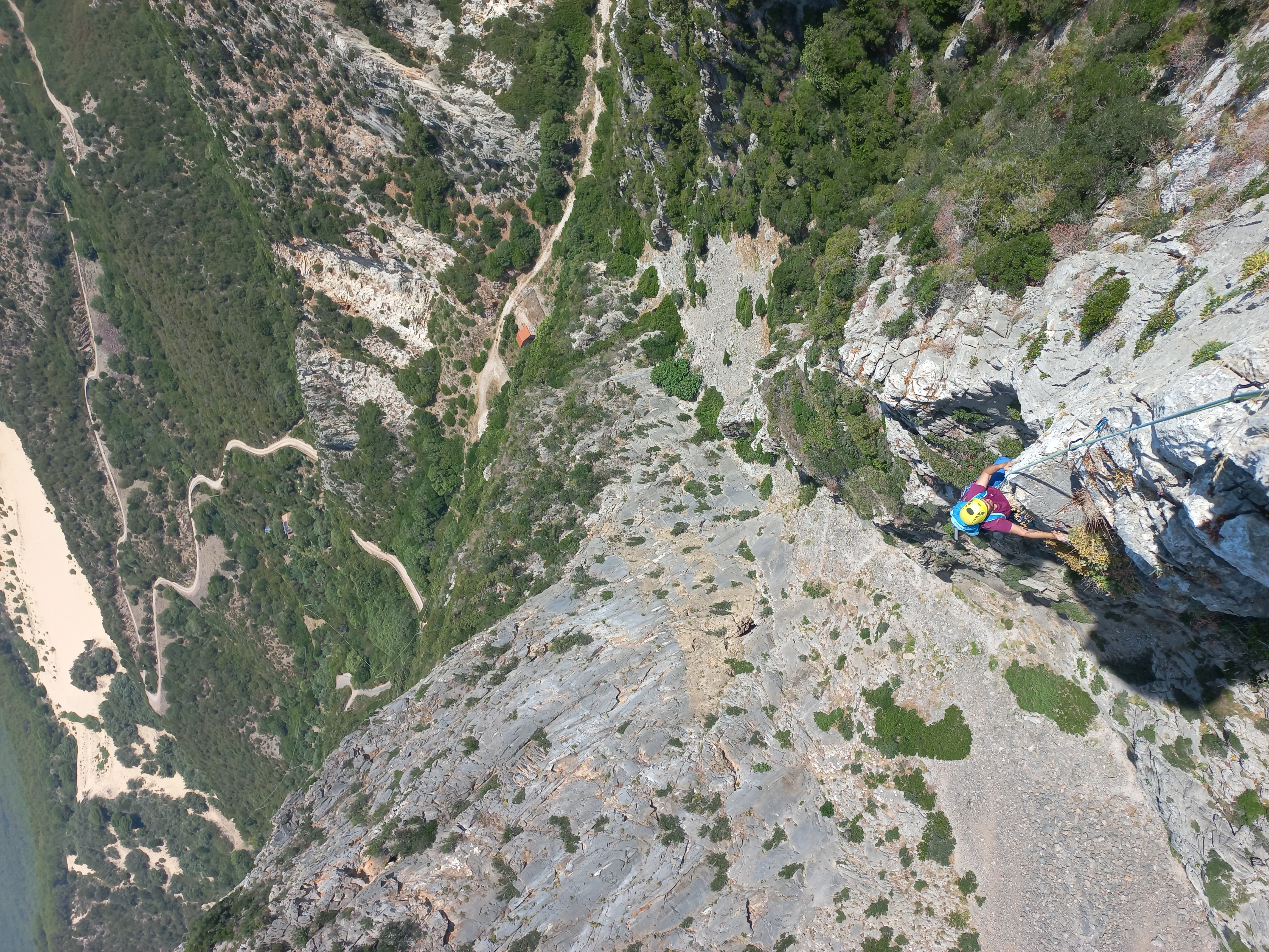 Multipitch Sardinia Buggerru Mountain Guide