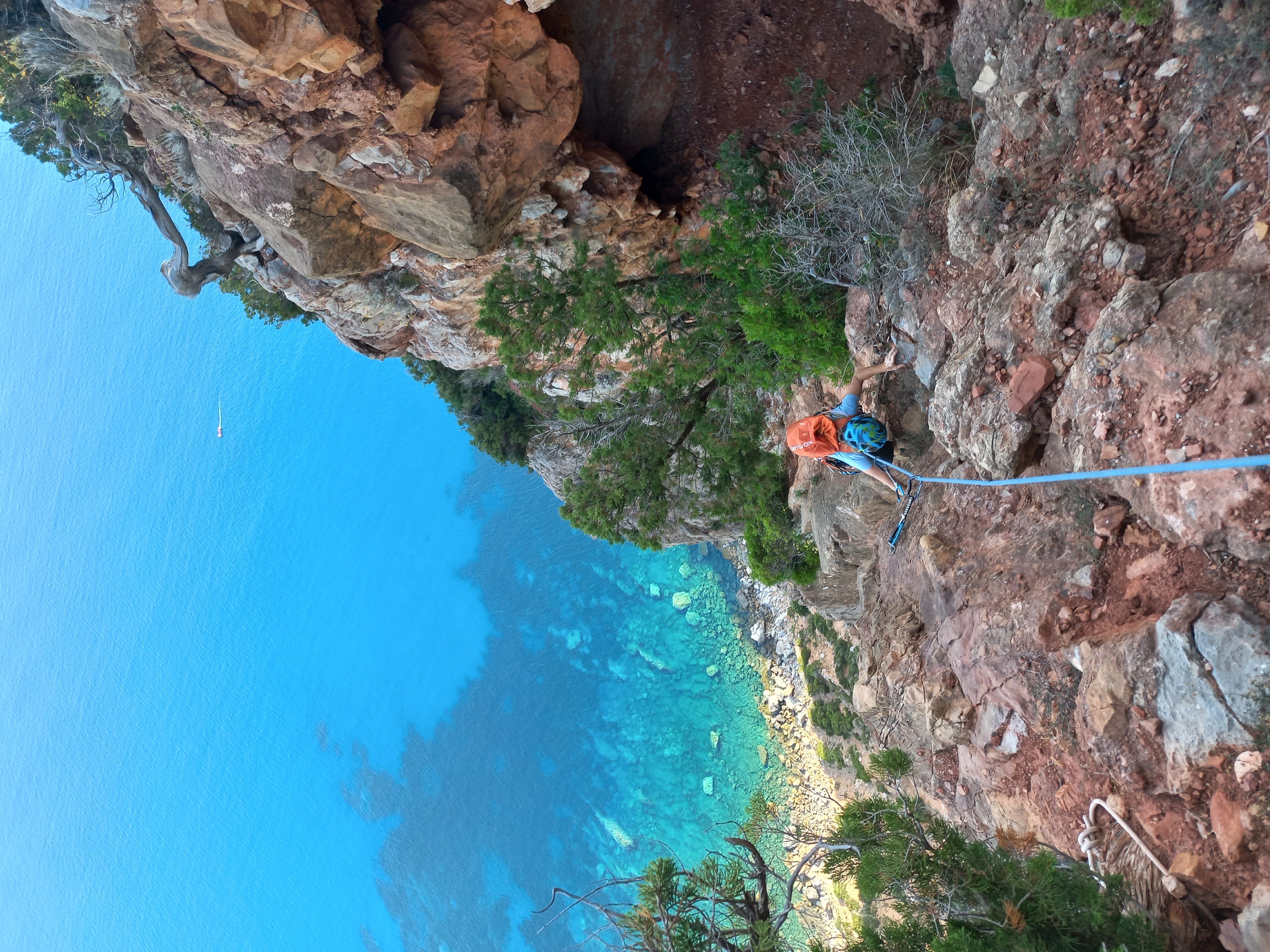 Multipitch with Alpine Guide, Masua, Sardinia