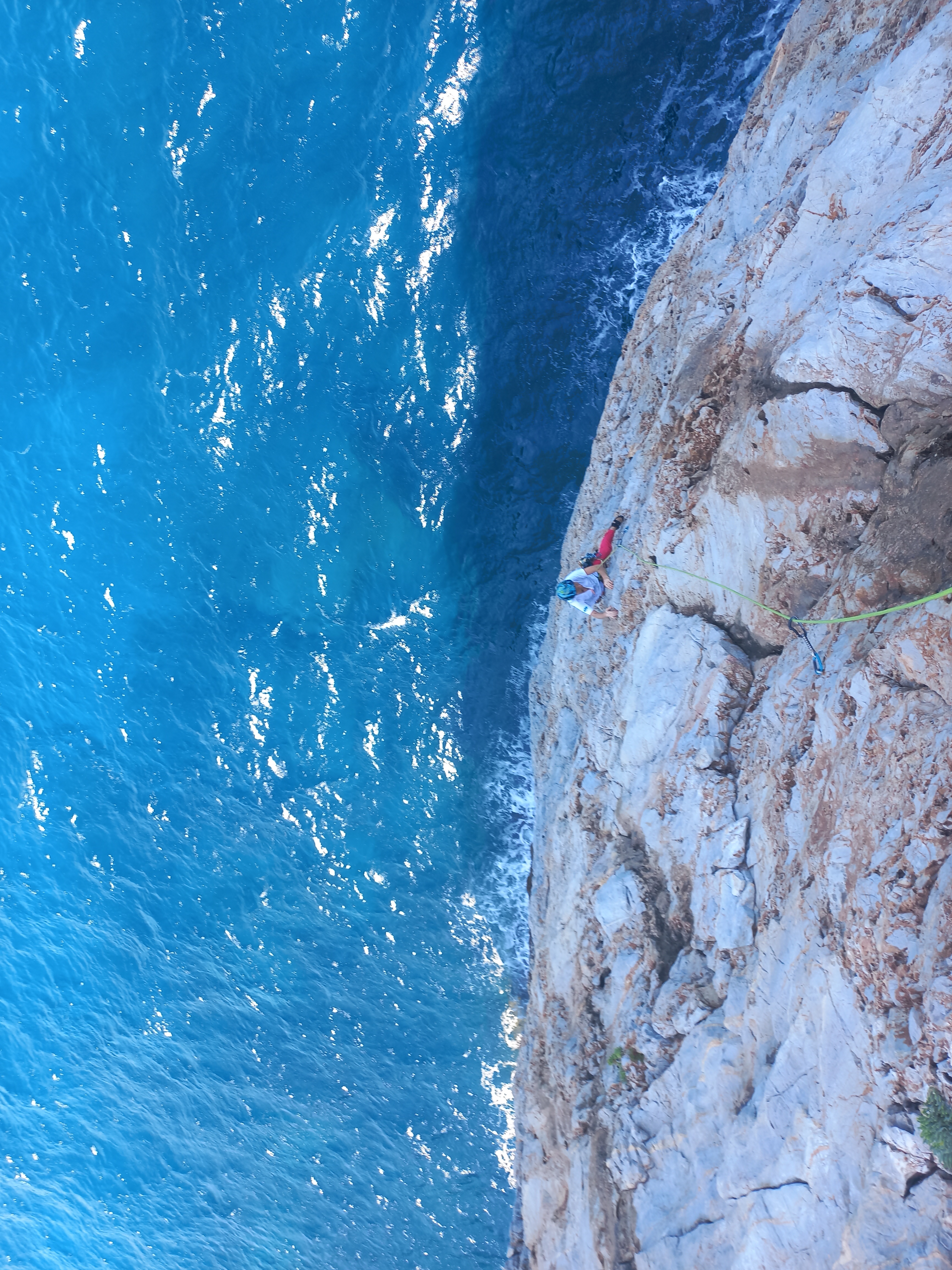 Via d'arrampicata Pista Ciclabile, Sardegna, Guida Alpina