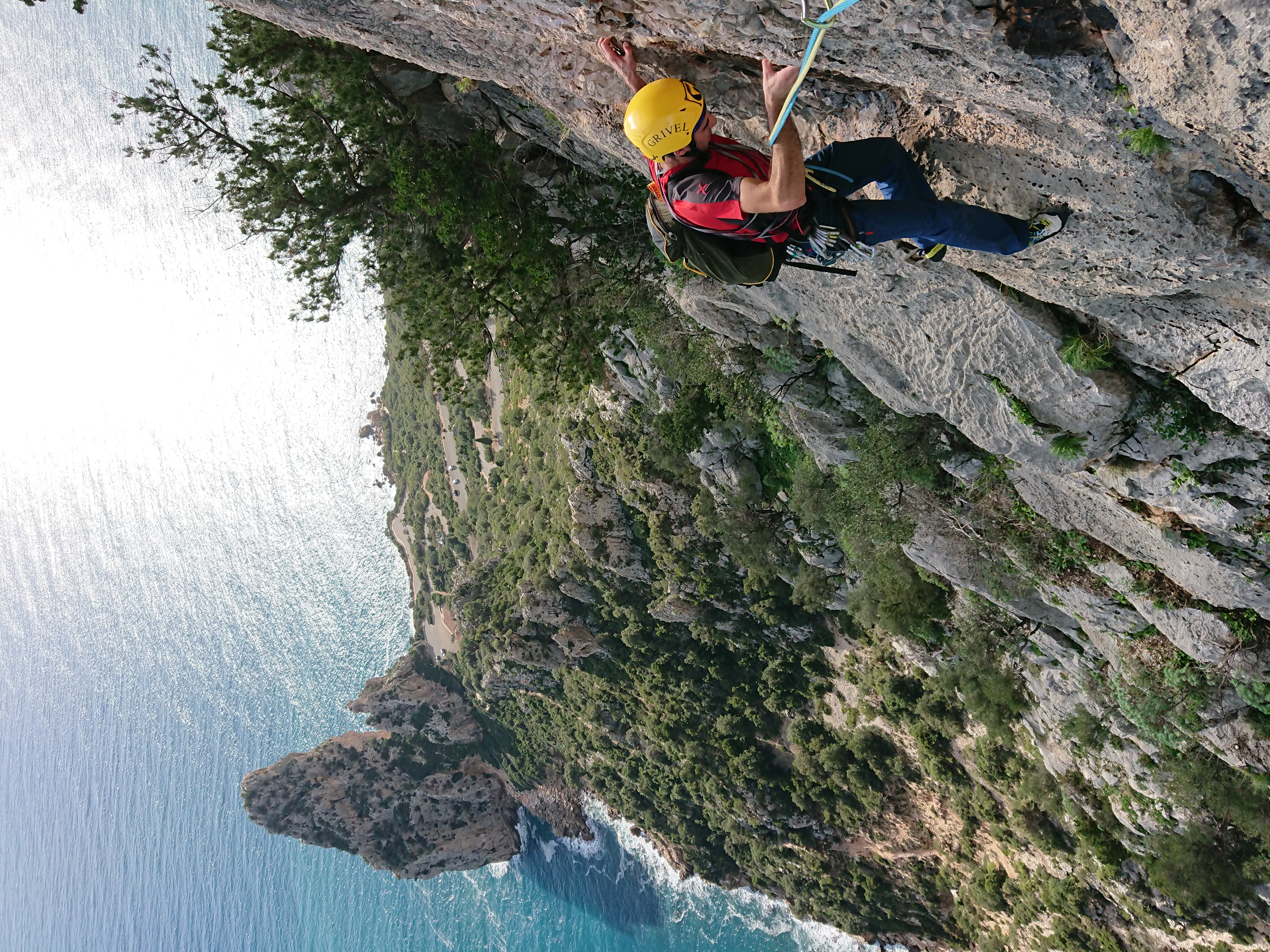 Accompagnando da Guida Alpina in Sardegna. Guiding in Sardinia