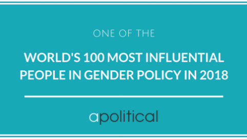 Worlds Most Influential People Working on Gender Policy482x271