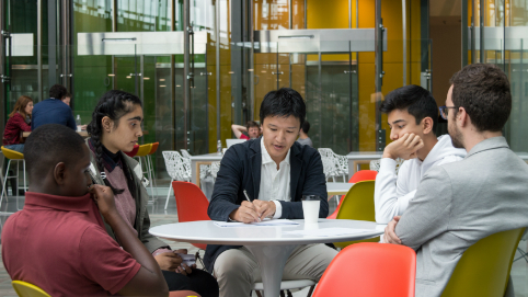 Junji Okawa and Ibiacu Caetano of LBS and Acorn Aspirations kids 482x271