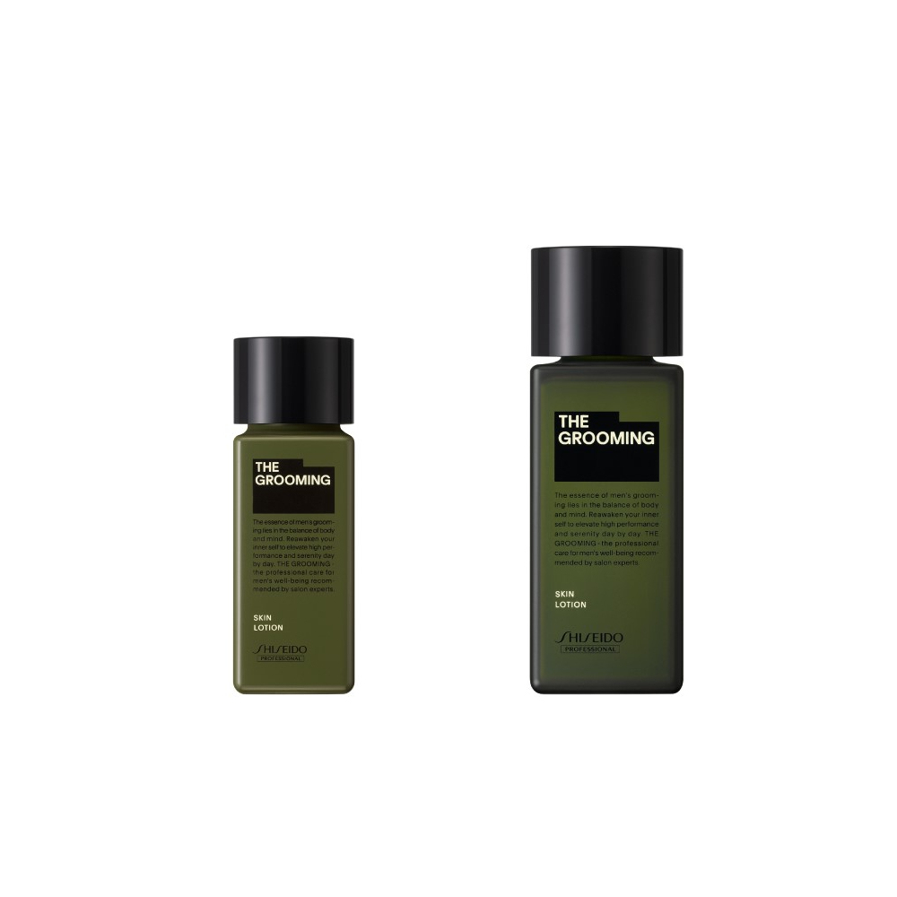 The Grooming Lotion
Removes both greasiness and dryness to keep skin smooth and comfortable.