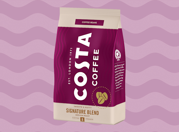 Costa Coffee Signature Blend Whole Bean
