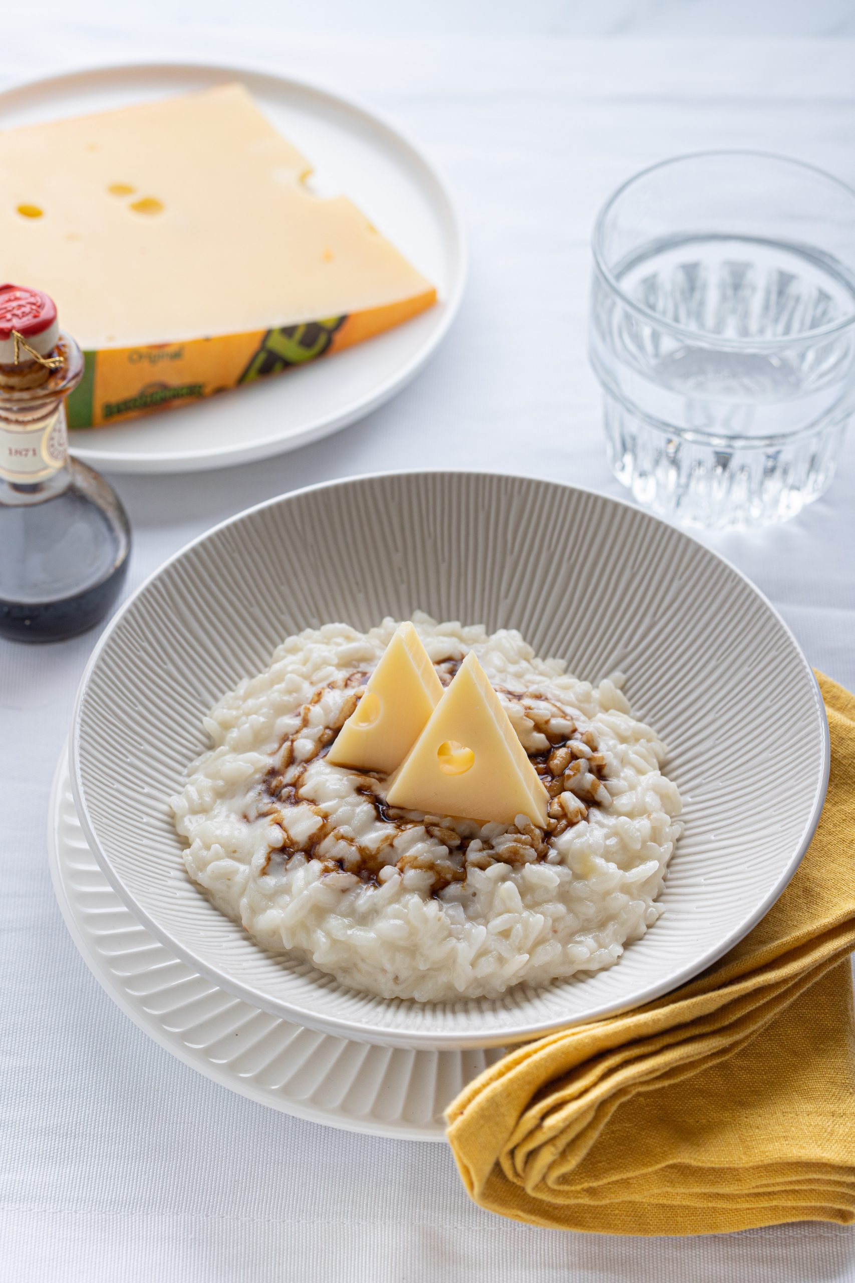 Ризото с Leerdammer и балсамов оцет