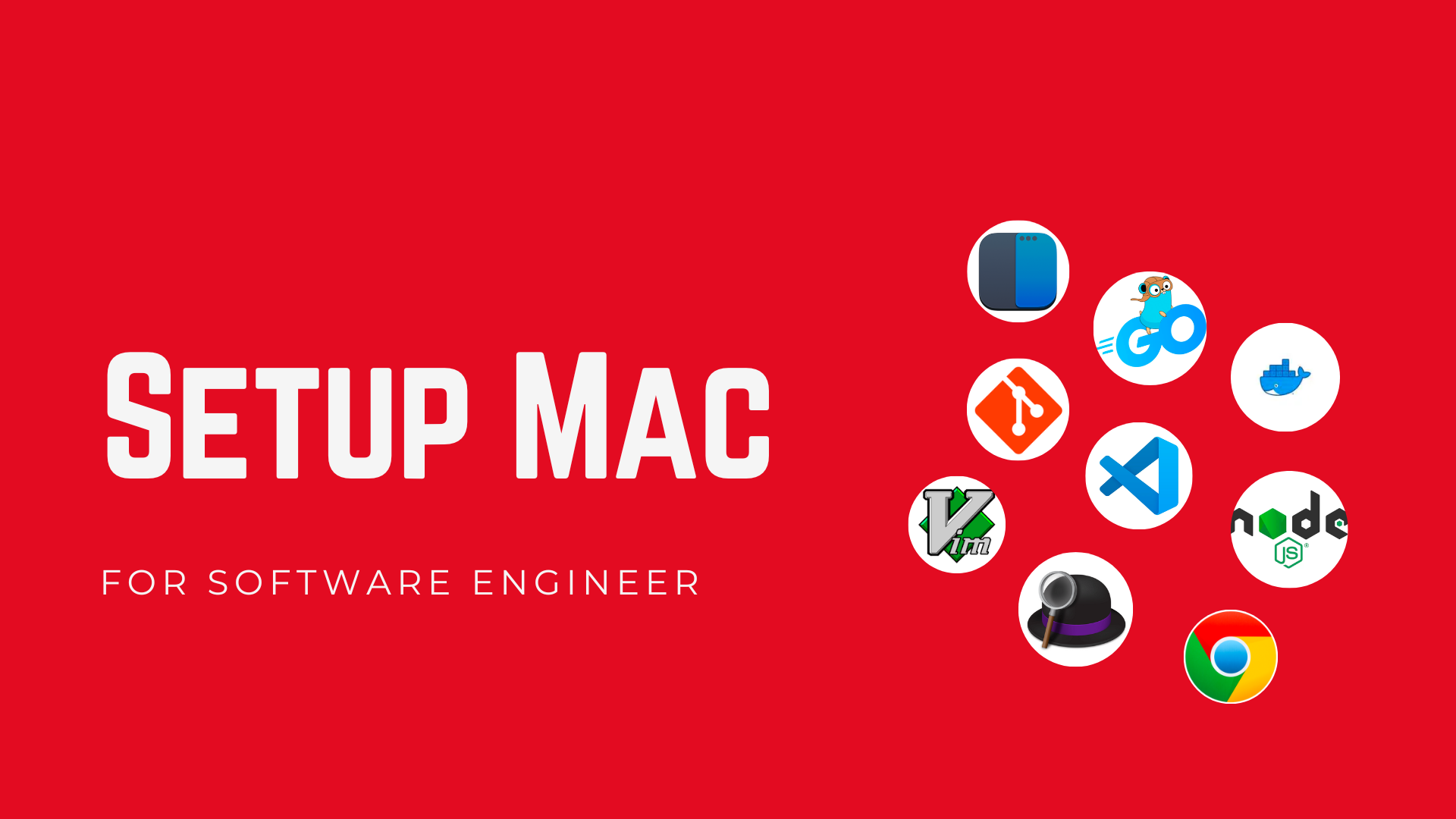 Cover Image for Setup Mac as Software Engineer