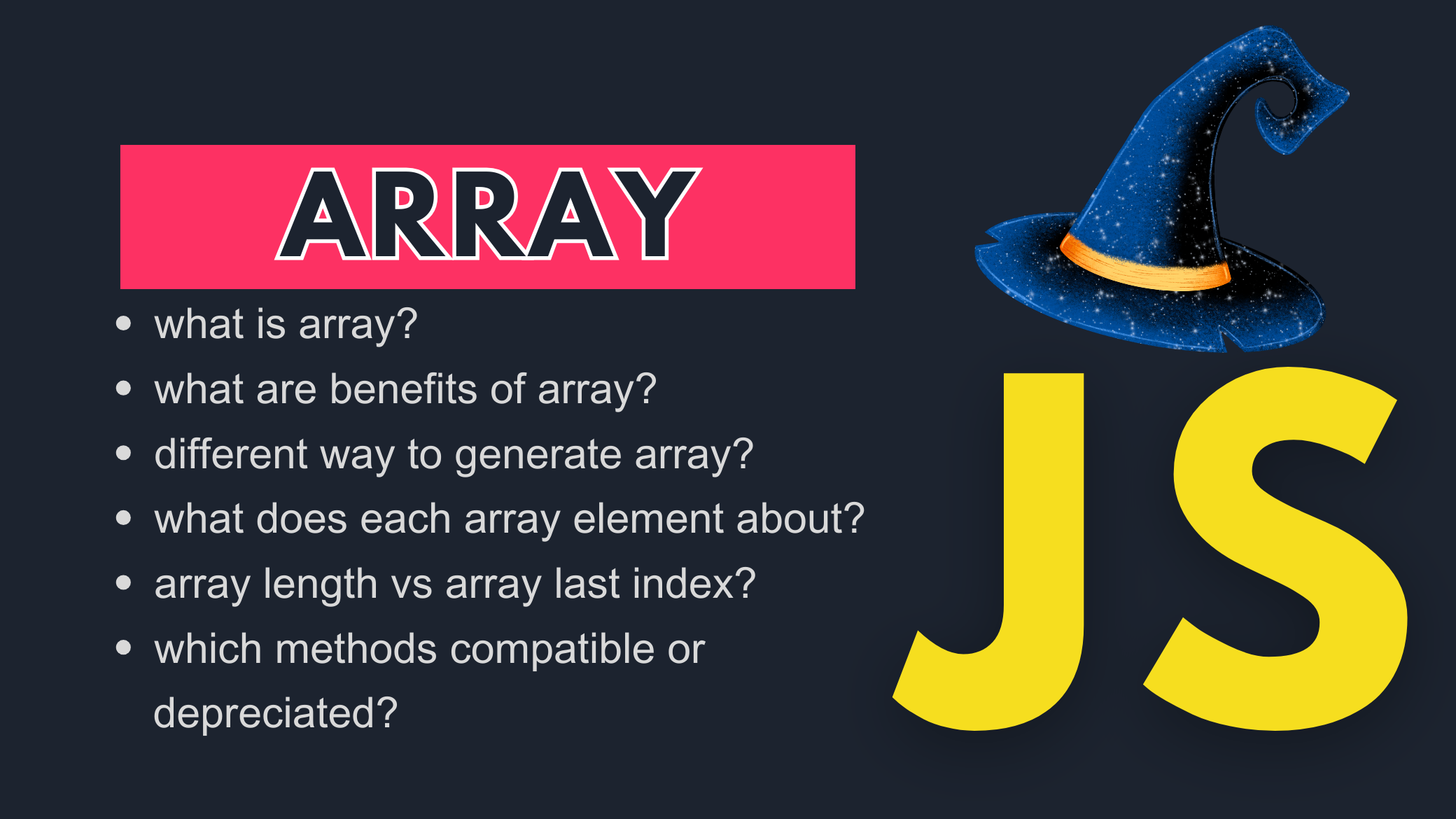 Cover Image for Mastering JavaScript | What is an Array in JavaScript?