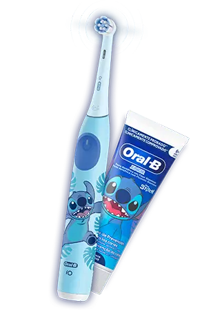 Cepillo eléctrico y pasta de Stich
