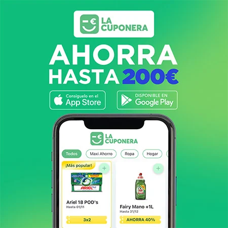Ahorra hasta 200 euros en tus marcas de confianza con La Cuponera