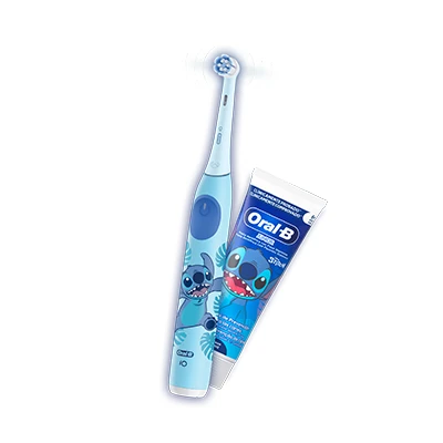 Cepillo eléctrico y pasta de Stich