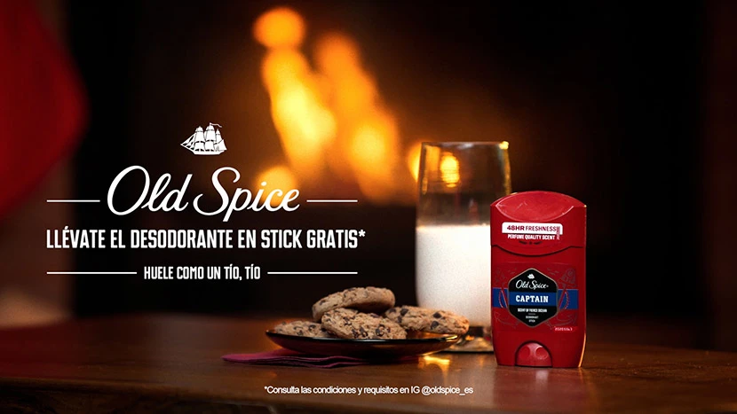 Old Spice huele a tio tio 