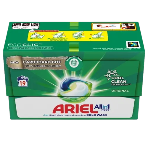 Ariel apuesta por la sostenibilidad y la inclusividad en su nuevo envase