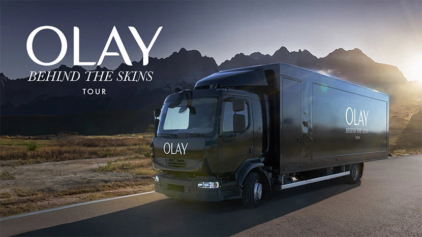 Olay autobús turístico detrás de escena