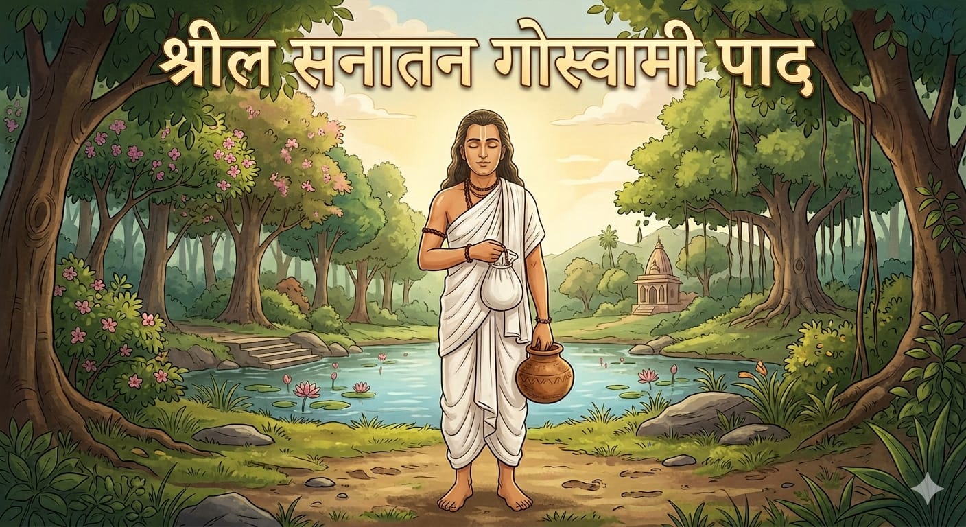 भक्ति के प्रधान आचार्य श्री सनातन गोस्वामी: राजसी वैभव से ब्रज रज तक का महासफर 