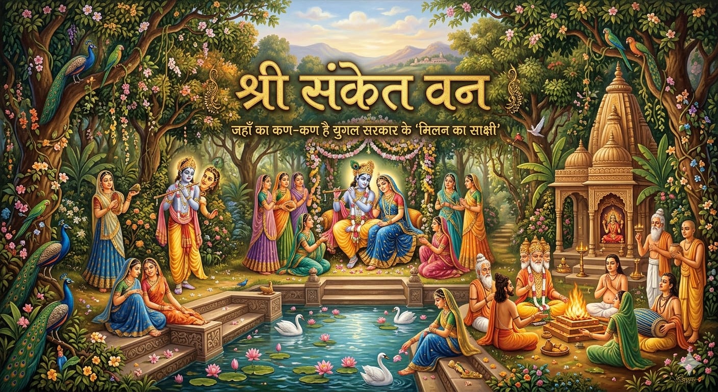 श्री संकेत वन: जहाँ का कण-कण है युगल सरकार के 'मिलन का साक्षी'