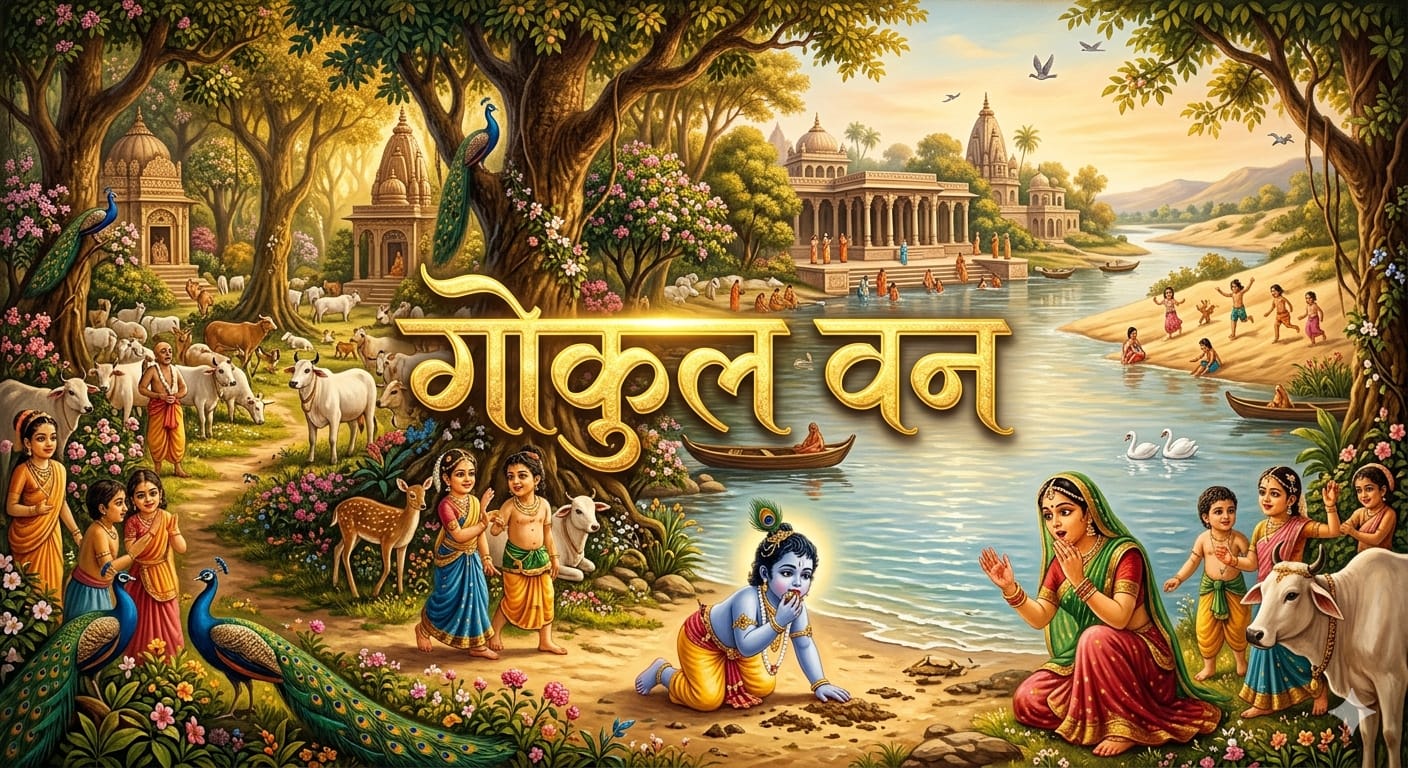  पावन श्री गोकुल वन — जहाँ साक्षात ब्रह्म ने किया था बाल-लीला का विस्तार