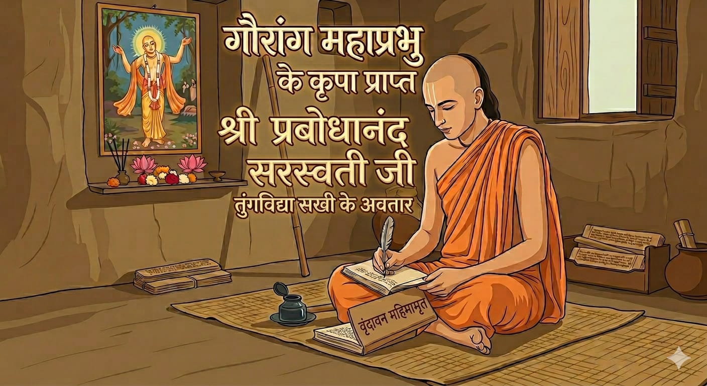 श्री प्रबोधानंद सरस्वती : वृंदावन महिमामृत के दाता  संगीत एवं वैराग्य के शिखर