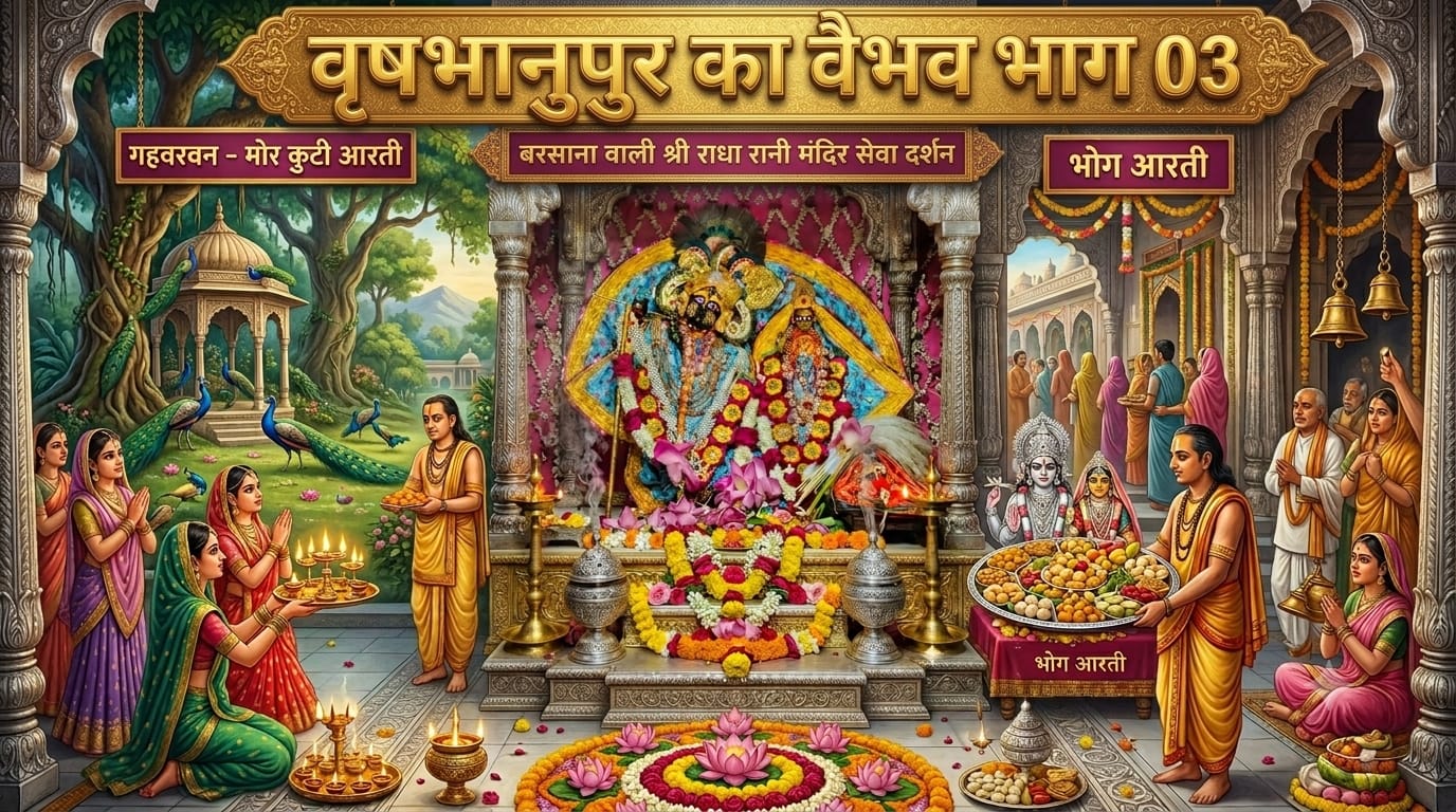 वृषभानुपुर का वैभव एतिहास एवं आध्यात्मिकता का केंद्र बिंदु (भाग 03)