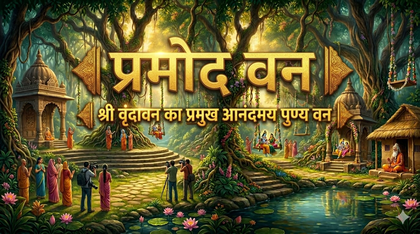 श्री वृंदावन धाम का लुप्त वैभव: प्रमोद वन की दिव्यता और पौराणिक रहस्य