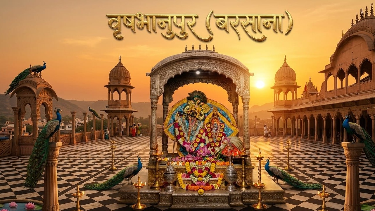 वृषभानुपुर का वैभव एतिहास एवं आध्यात्मिकता का केंद्र बिंदु