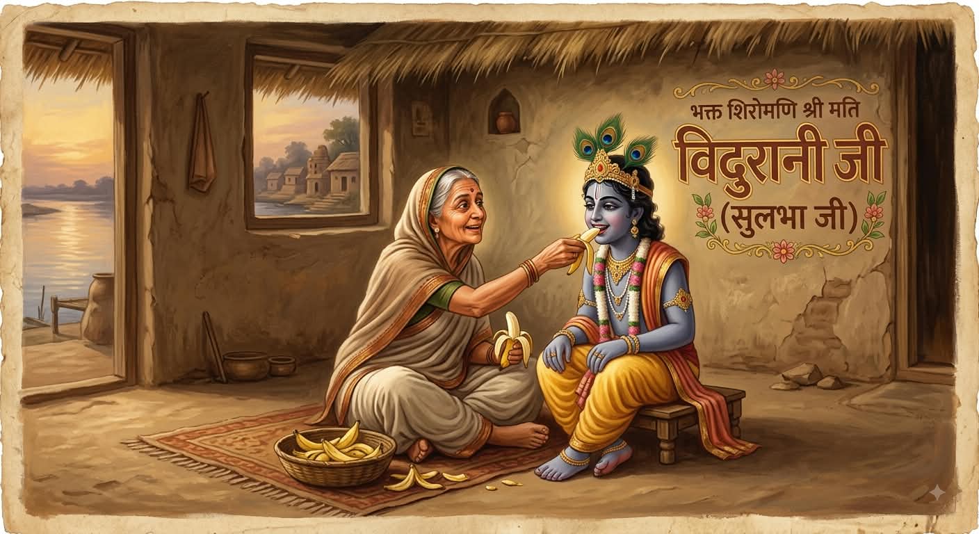 विदुरानी जी का भक्ति चरित्र: प्रेम, समर्पण और पराकाष्ठा