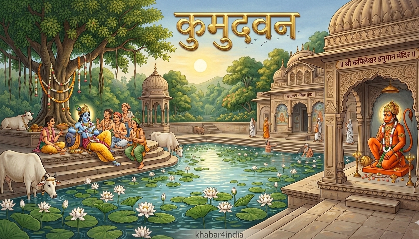 श्री कुमुदवन—जहां भाव में नाचें महाप्रभु वहां आज भी विराजते हैं कपिलाश्व हनुमान 