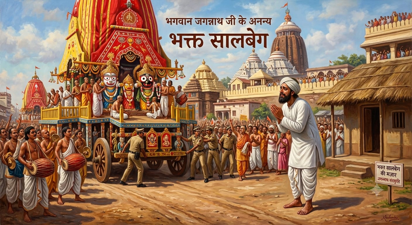 आज भी मजार पर क्यों रुकता है जगन्नाथ जी का रथ? पढ़ें भक्त सालबेग की अमर कथा