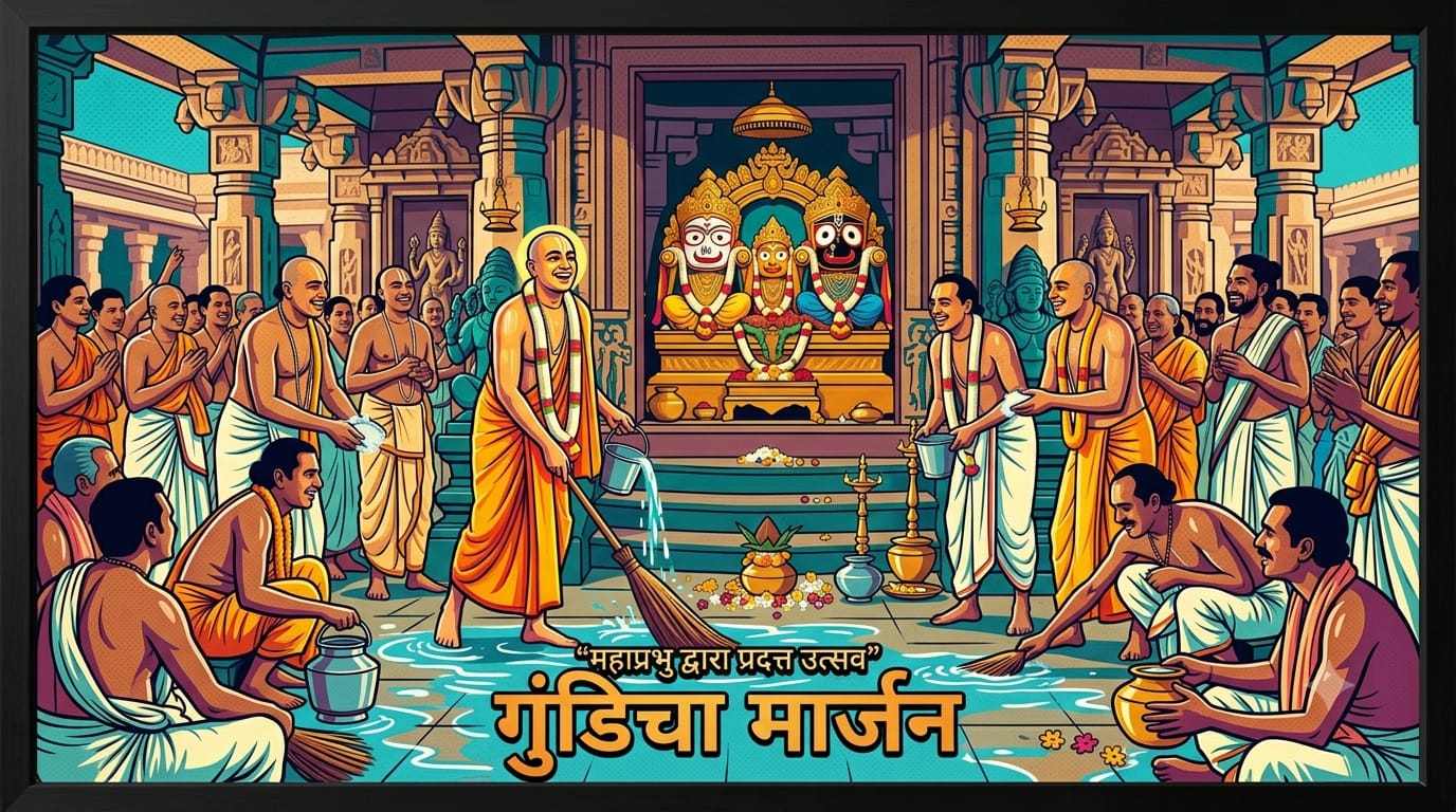 गुंडिचा मार्जन: भक्ति, सेवा और हृदय की शुद्धि का महापर्व