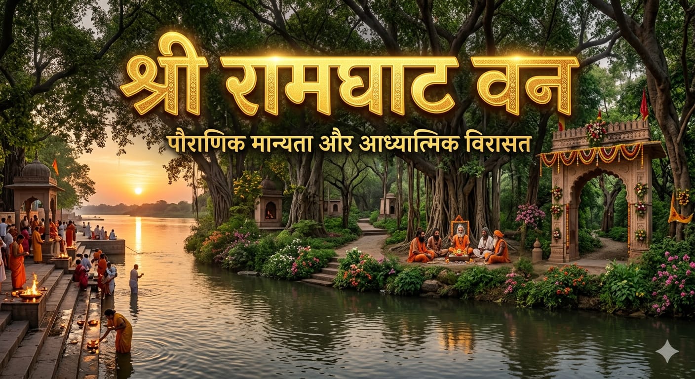 विशेष रिपोर्ट: श्री रामघाट वन—जहाँ त्रेता और द्वापर की पावन स्मृतियों का होता है संगम