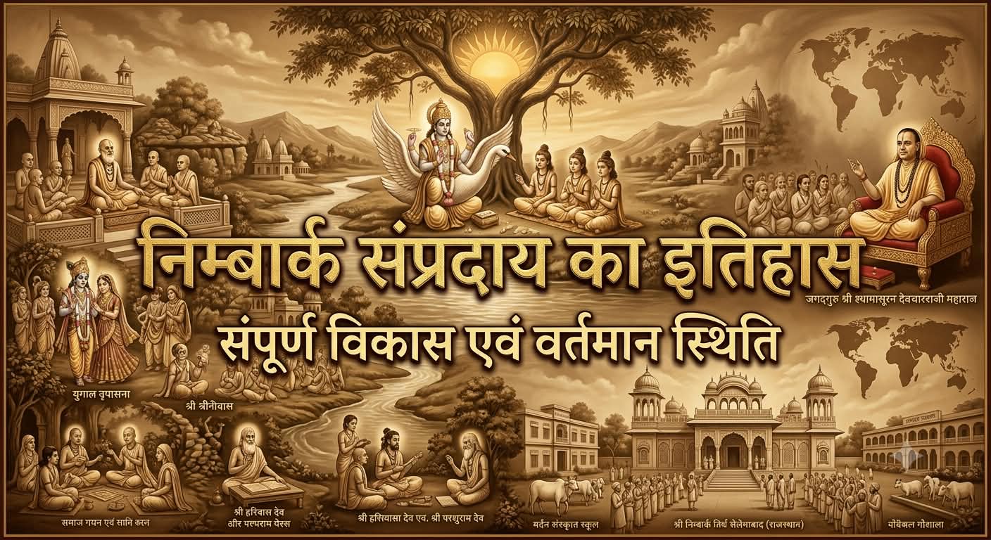 भक्ति मार्ग का प्राचीनतम आधार—निम्बार्क संप्रदाय की संपूर्ण विकास-यात्रा, दर्शन और वर्तमान प्रासंगिकता