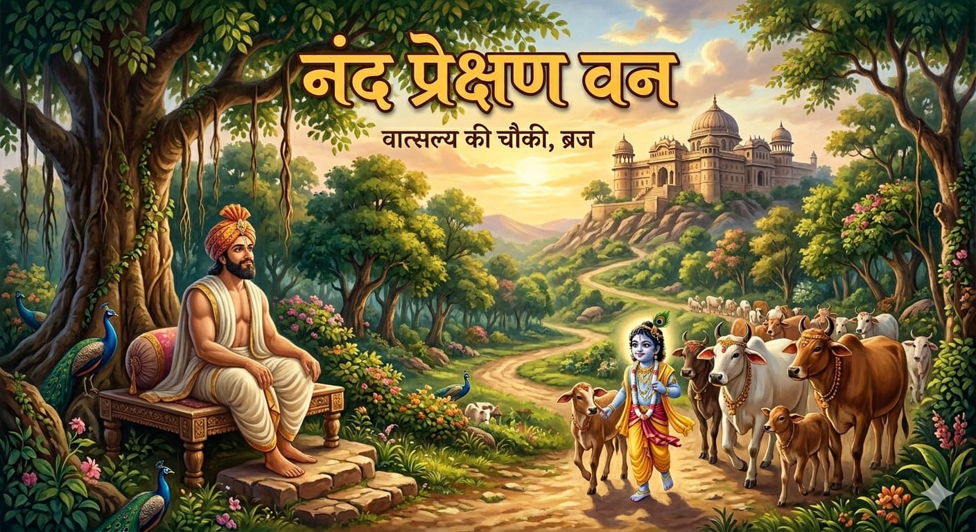 श्री नंद प्रेक्षण वन: जहाँ नंद बाबा की आँखों के तारे बने थे नंदनंदन, आज भी जीवंत है वात्सल्य की वह छाँव