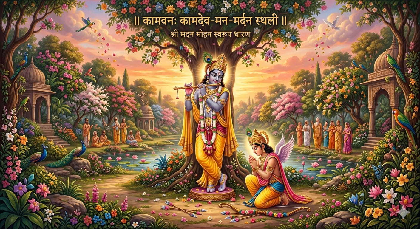 श्री कामवन ब्रज का वह धाम जहां मदन मोहन ने किया था कामदेव का मान मर्दन