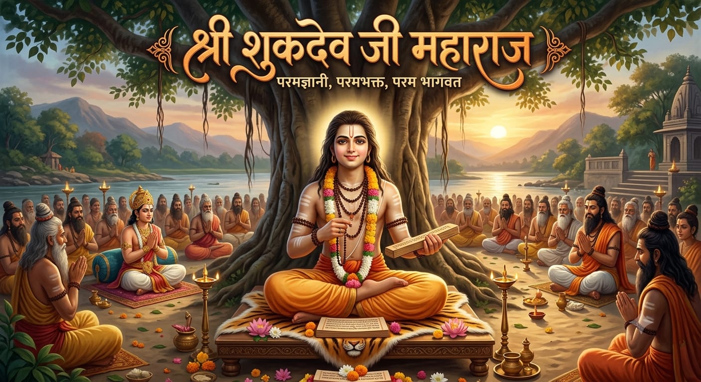 परम भागवत श्री शुकदेव जी महाराज: परमज्ञान से परमभक्ति की दिव्य यात्रा