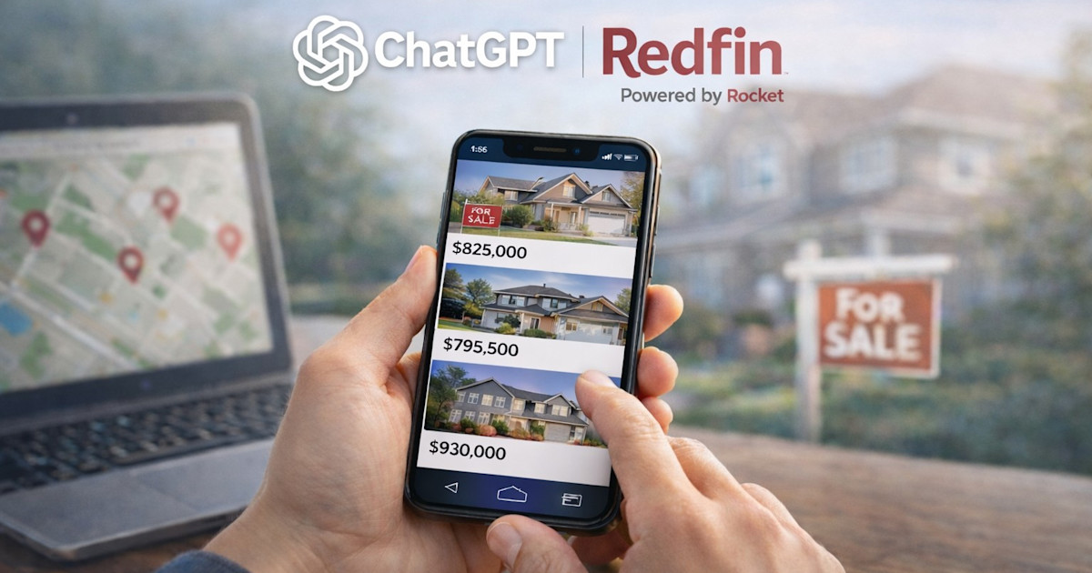 Redfin brings its home search to ChatGPT through new app
