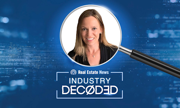 Industry Decoded illustration featuring Wendy Gilch for Real Estate News