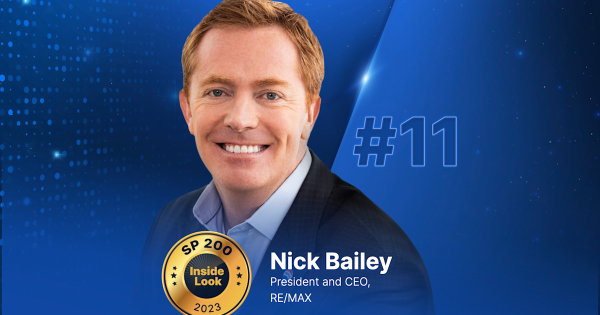RE/MAX CEO Nick Bailey: Effective leadership means ‘taking cues from ...