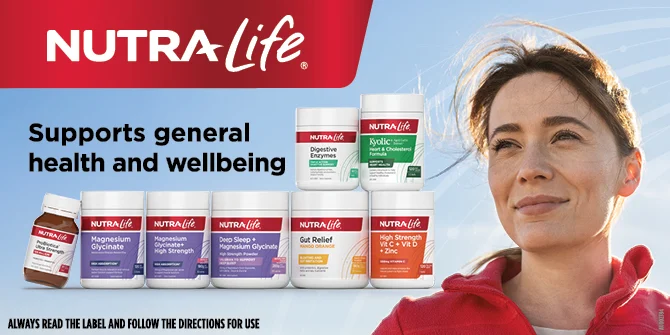 Supports general health and wellbeing. Always read the label and follow the directions for use.