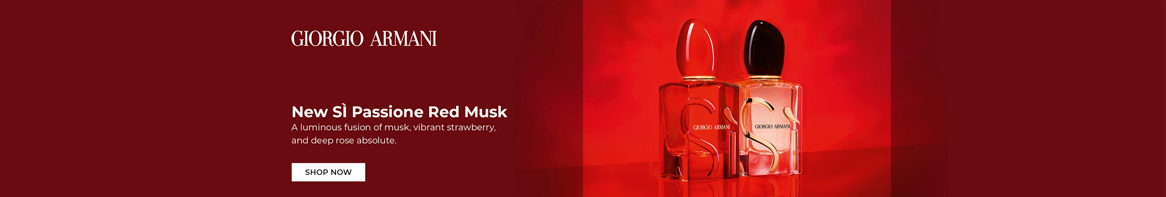Georgio Armani New Si Passione Red Musk