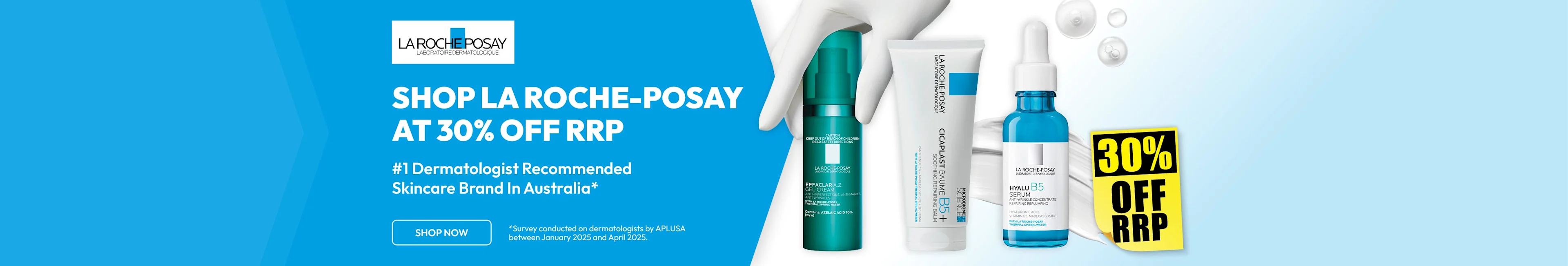 Shop La-Roche Posay ay 30% off RRP!