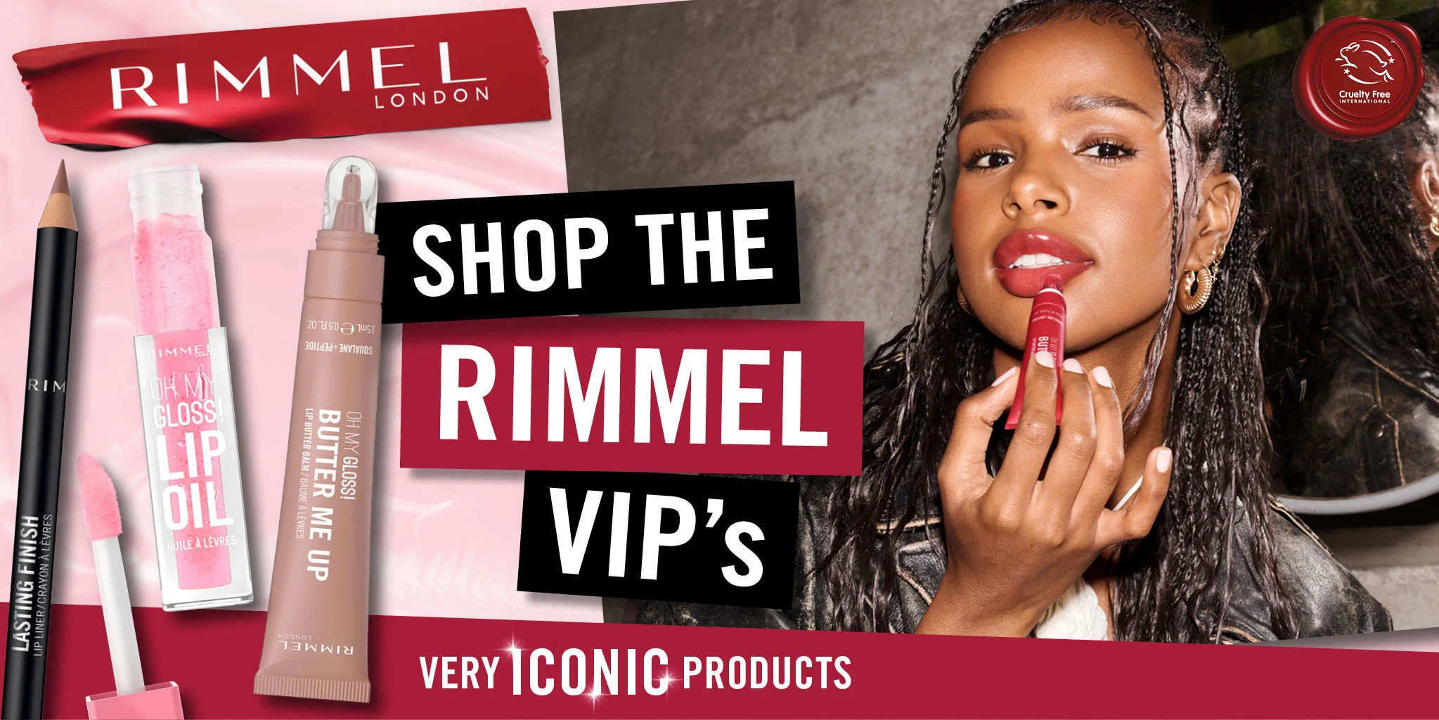 Rimmel buttery lip treatment with squalane and peptide. #buttermeup ultra-hydrating, restoring and replensihing