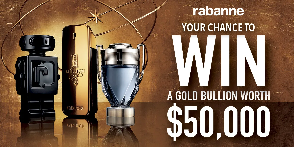 Win A Gold Bullion with Rabanne | Ultra Beauty
