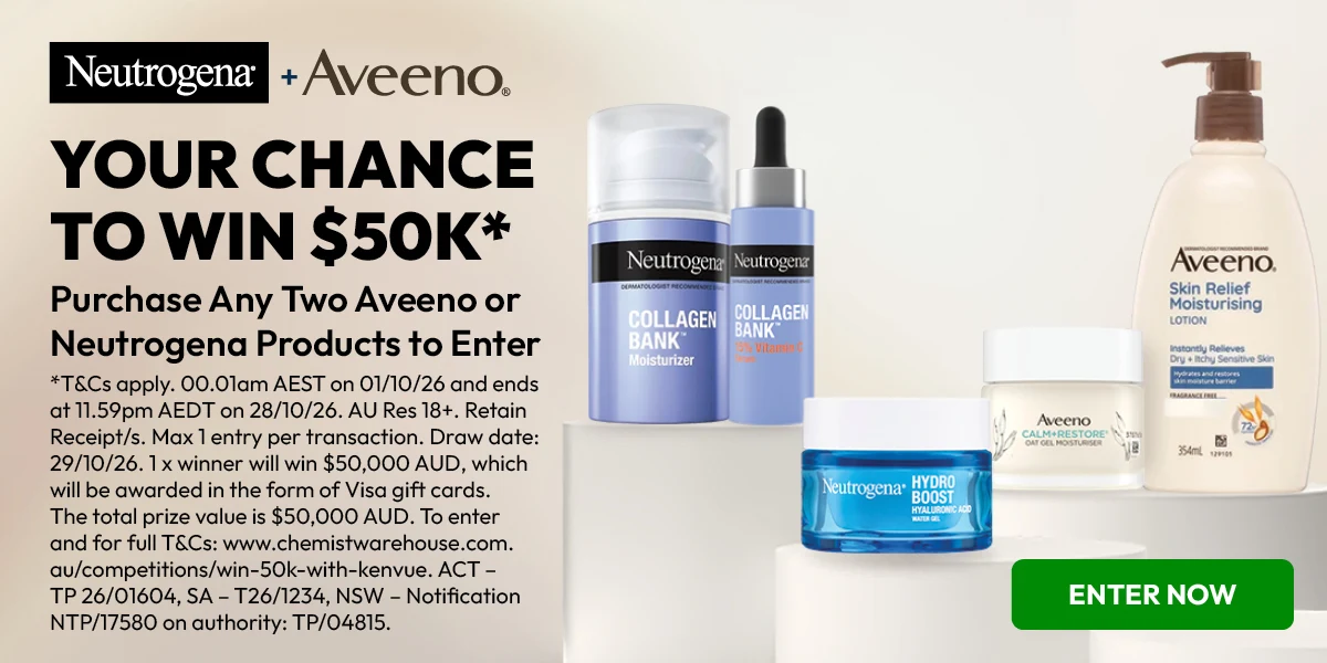 Win $50K with Neutrogena + Aveeno