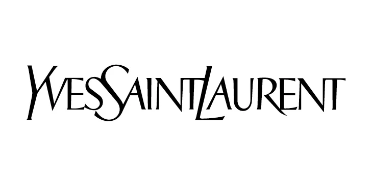 Brand logo: Yves Saint Laurent